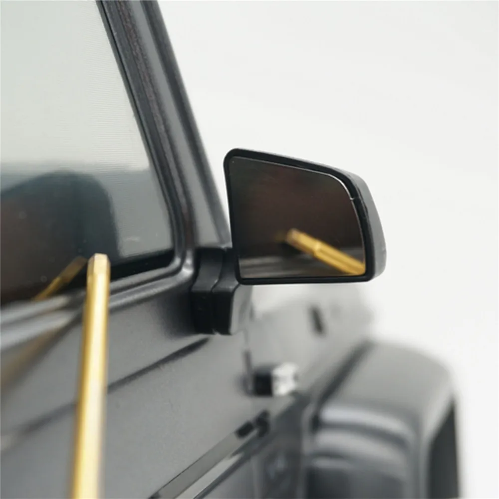 1 пара запасных зеркал заднего вида с имитацией отражающего для 1/10 Traxxas TRX6 G63 6x6