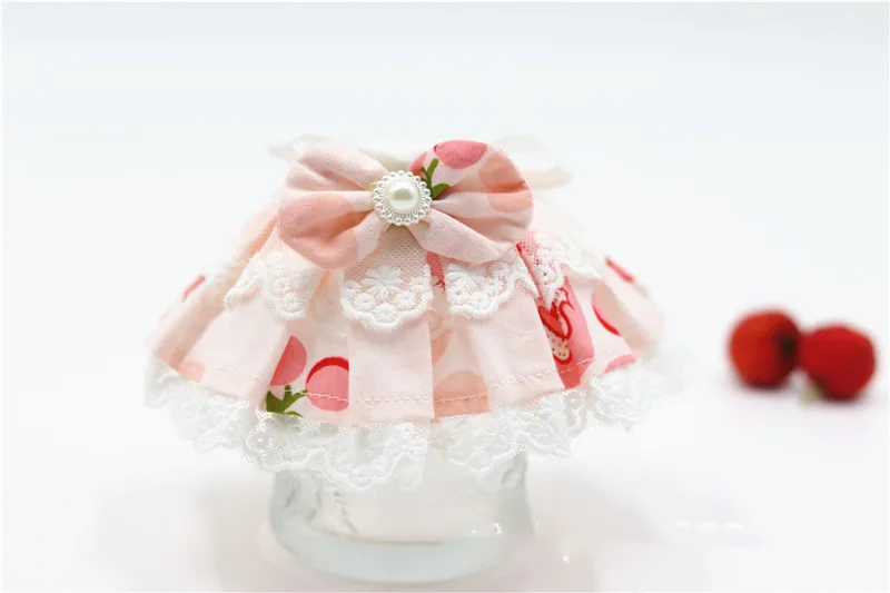 

Pet Bib Cotton Saliva Towel Lace Bib Dog Cat Lace Collar Floral Collar