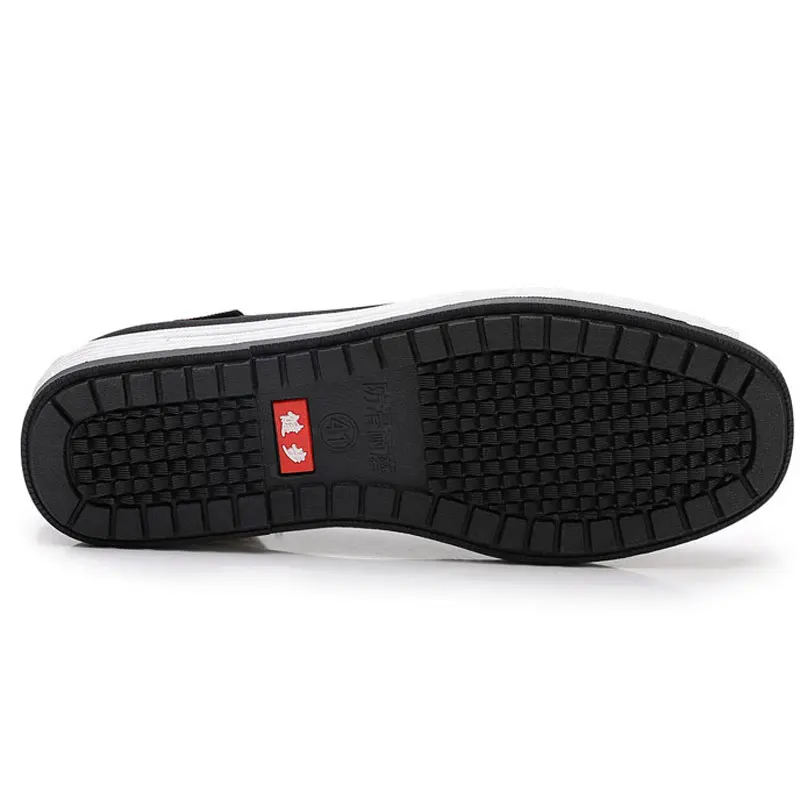 Туфли мужские хлопковые без шнуровки дышащие лоферы повседневная обувь для