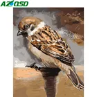 AZQSD Раскраска по номерам Diy рамка птица расписанную Современные Wall Art картина по номерам на холсте животных Наборы уникальные подарки