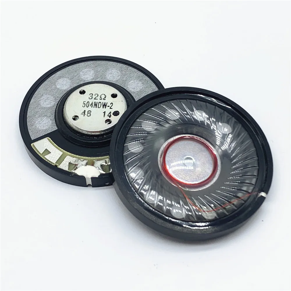 Динамик 50 мм трехполосный эквалайзер 32 Ом 2 шт.|speaker remote|equal teespeaker for ipod nano |