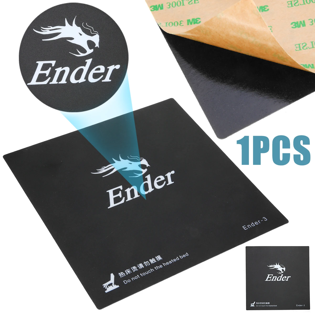 3D принтер MAYITR Оригинальная Черная сборная поверхность с наклейкой простыня