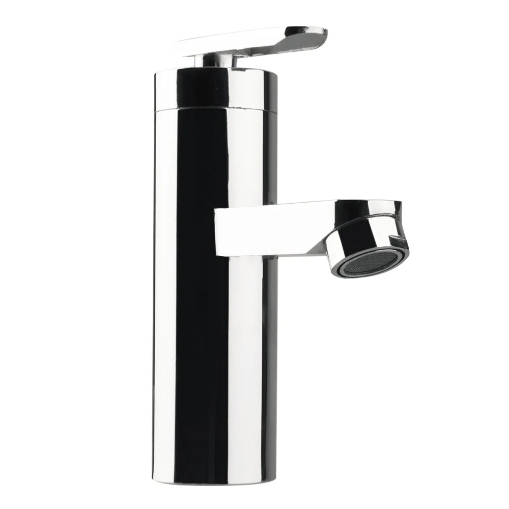 Водопад смеситель для ванной комнаты с одной ручкой раковины полированный кран