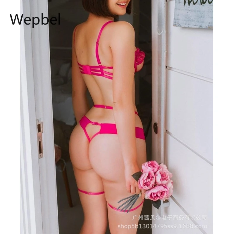 

Wepbel бюстгальтеры с эффектом пуш-ап, стринги, сексуальные трусики, сексуальное нижнее белье, комплект кружевного бюстгальтера, стринги, соба...