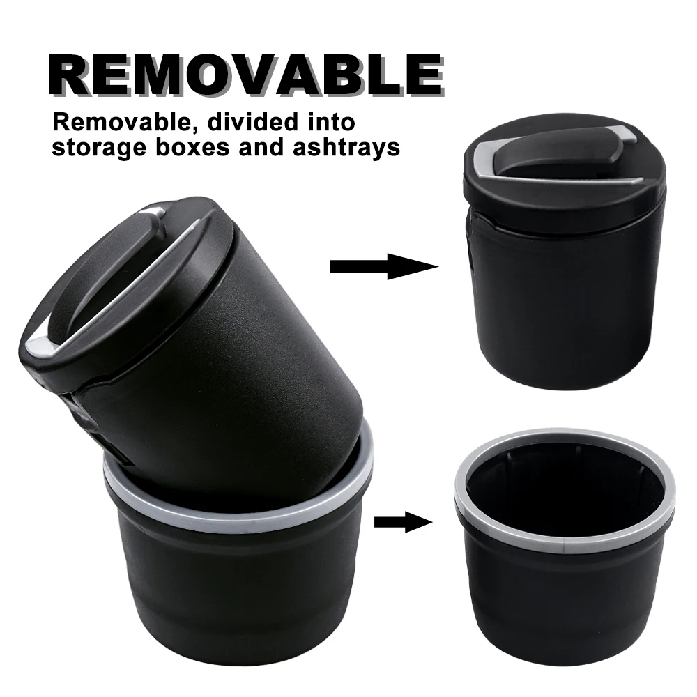 Автомобильная пепельница для хранения мусора контейнер сигар домашнего офиса