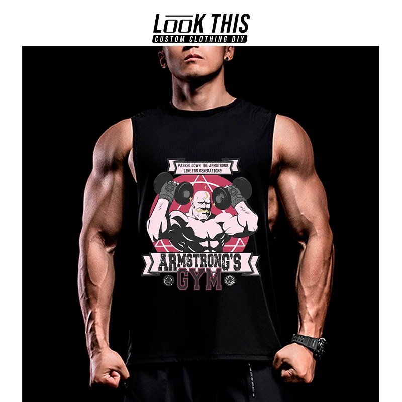 

Fitness Workout Men's Sportswear Bodybuilding Hooded Vest Boxing Training Sleeveless Tops Basketball Jersey Men's Yoga Wear