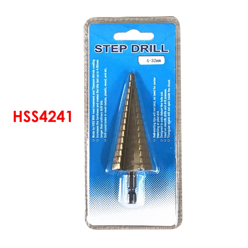 Сверло HSS4241 4 12 мм 20 32 шестигранное/трехручное металлическое сверло пагода
