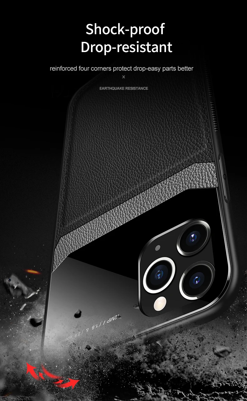 12 Funda Case for iPhone Pro Max Mini 11 XS MAX XR 6 7 8 Plus X Coque Business PU Leather Capa Cove |