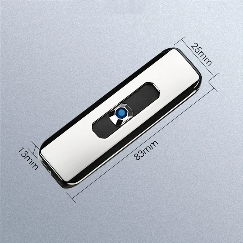 1 шт USB Зажигалка перезаряжаемая беспламенная без газа электронная зажигалка