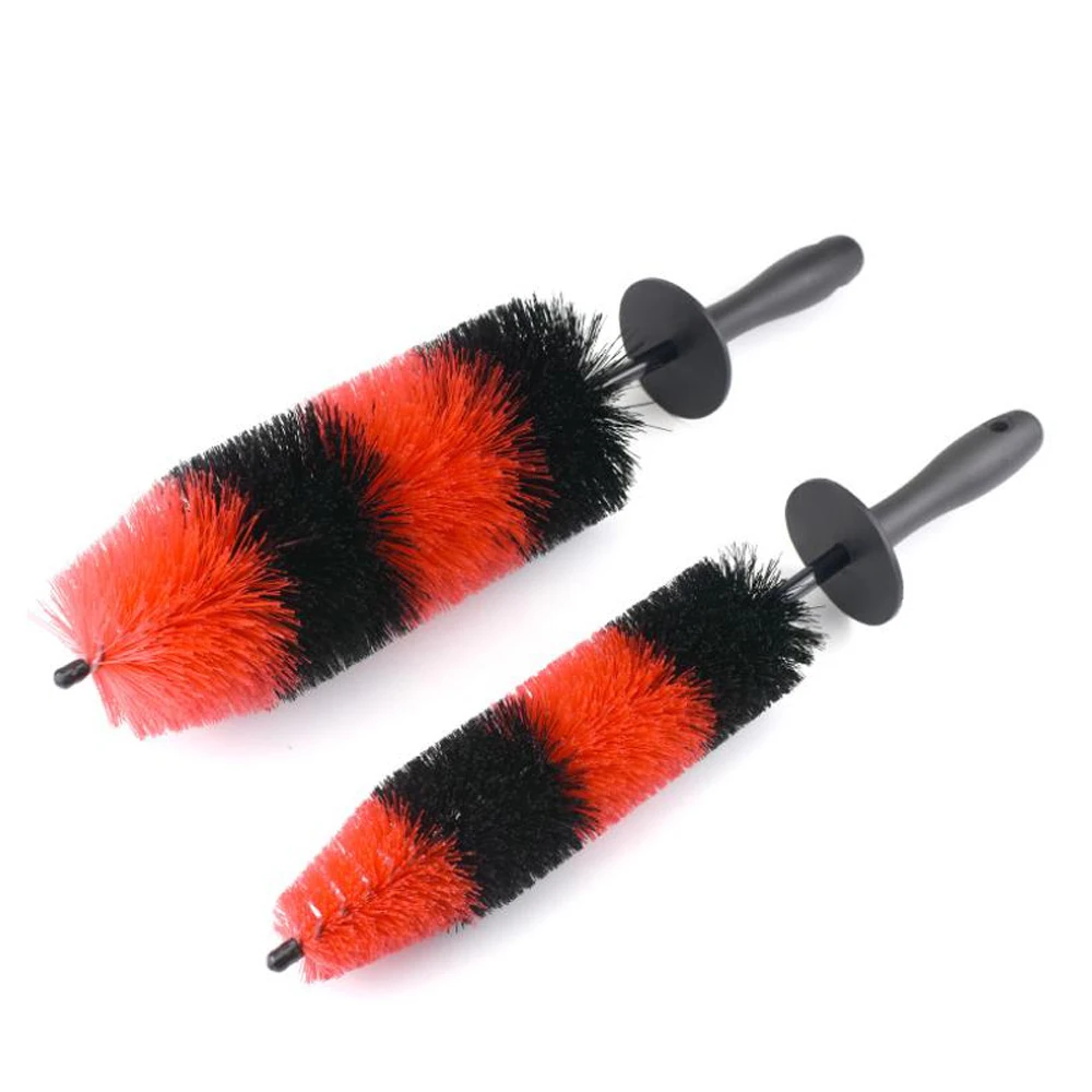 360 ° щетка для очистки обода колеса длинная мягкая щетиная автомобиля детали шины