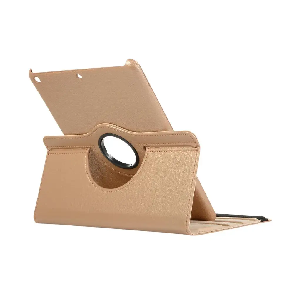 Кожаный чехол для Apple iPad 10 2 2019 A2200 A2198 A2232 вращающийся на 360 градусов смарт-чехол