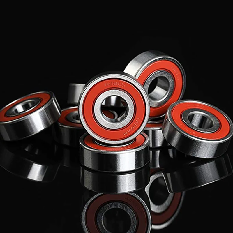 10 шт. 608 ABEC-11 скейт скутер без шума масло смазанные гладкие подшипники для скутера