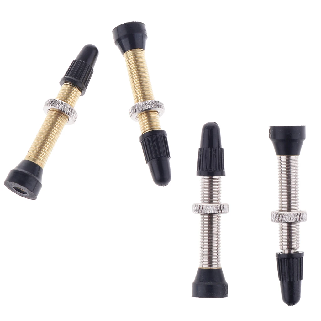 2 шт. 48 мм бескамерный шток клапана Presta/Французский горный шоссейный велосипед |