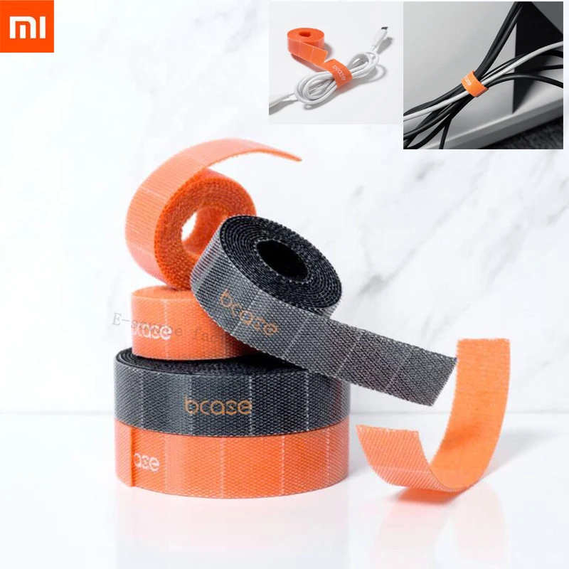 Xiaomi mijia Bcase управлять кабель с многослойным покрытием отрывная лента анти-скольжение провода Органайзер Стикеры клейкий ремешок многослойных композитных