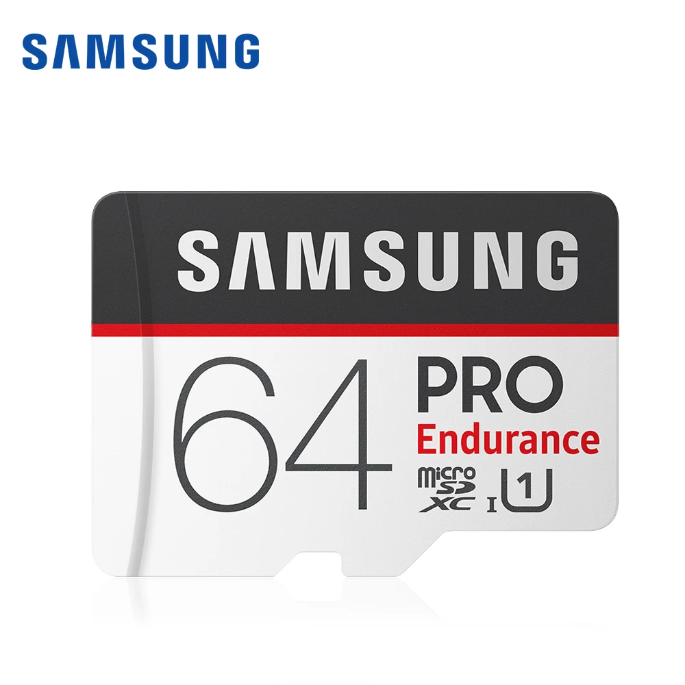 100% Original SAMSUNG TF card MicroSD PRO Endurance 256G 100MB/s 128GB SDXC SDHC 32GB C10 TF Card UHS-I 64GB Flash Memory Card