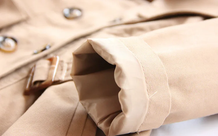 Детское зимнее пальто красно-серое осеннее модное с рукавами Детская куртка для