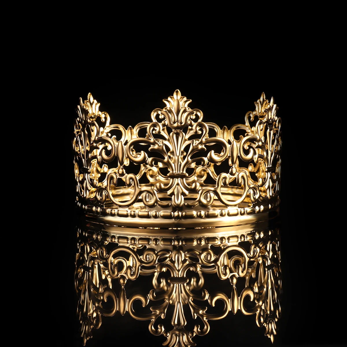 1 шт. торта Топпер тиара Корона вечерние украшения корона для волос Свадебные