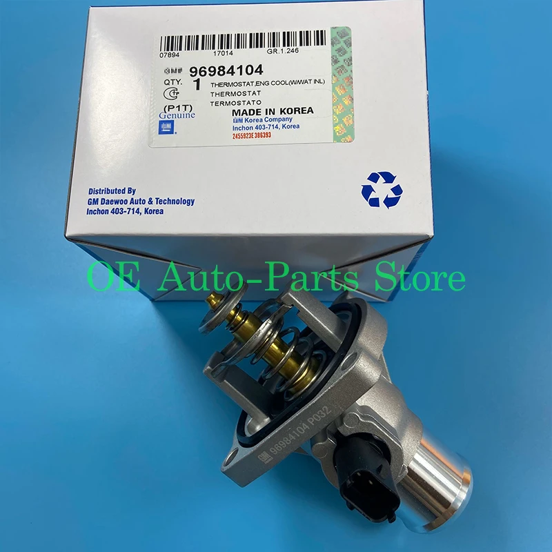 Оригинальный корпус термостата в сборе для Chevrolet Cruze Aveo Sonic Tracker Orlando G3 Fiat Opel Astra Zafira