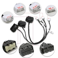 xhorse for bmw dme cloning cable with multiple adapters b38 n13 n20 n52 n55 msv90 work with vvdi prog diagnostic tools