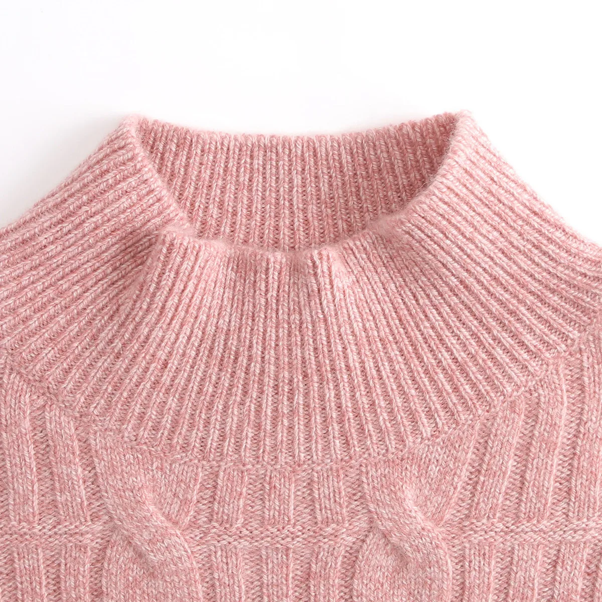 

masigoch winter oversized 100% cashmere sweater women knitted exquisite turtleneck ladies warm pullover long sleeve