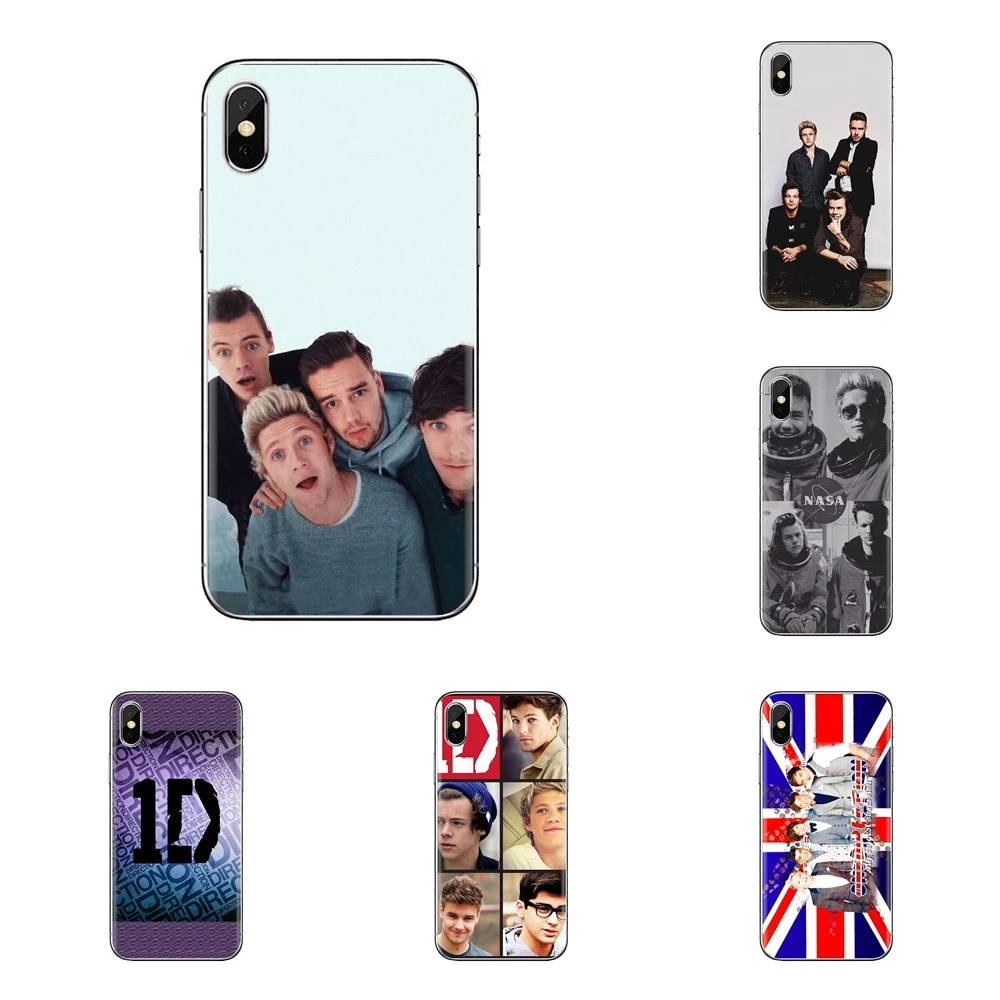 For Samsung Galaxy S2 S3 S4 S5 MINI S6 S7 edge S8 S9 Plus Note 2 3 4 5 8 Coque Fundas Housing ONE DIRECTION 1D Niall Harry Louis |