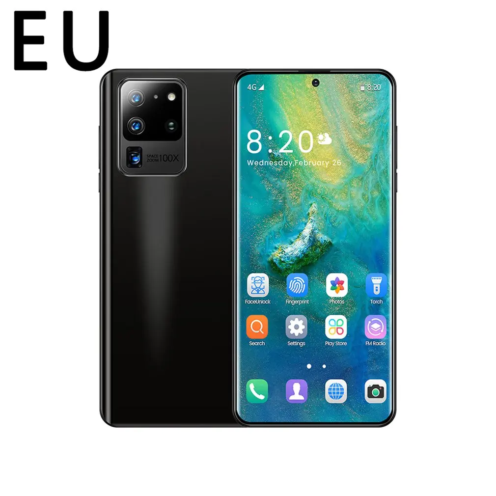 6 7 дюймов S20U реальные перфорированный экран смартфон 1GB Оперативная память + 16 Гб