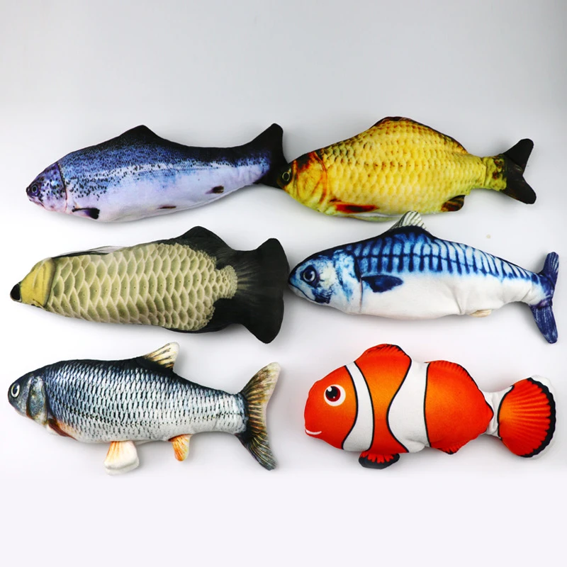 

NEW Electric Simulation Fish Beating Fish USB Charging Funny Cat Pet Toy Children's Simulation Plush Toy Creative Pet Toys