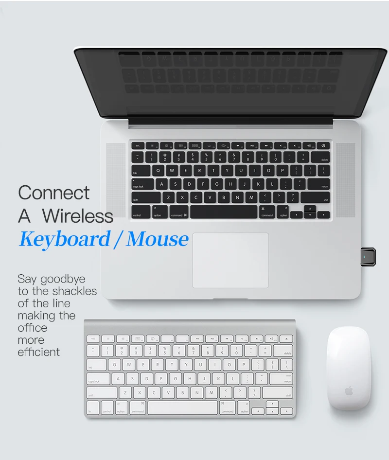 Новый беспроводной USB адаптер Bluetooth 5 0 для ПК ноутбука компьютера мыши клавиатуры