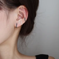 todorova new minimalist fashion metal geometric stud earrings trendy j shape earrings for women party jewelry gift accessories