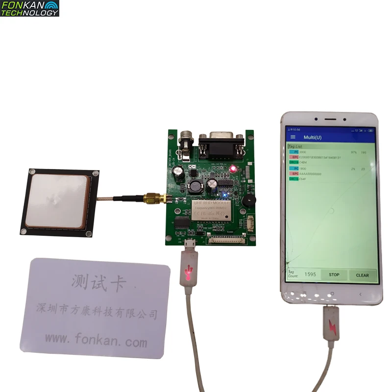 860 960 МГц EPC Encode Development Board интегрированный TTL/USB/UART UHF RFID ридер тестовый комплект для