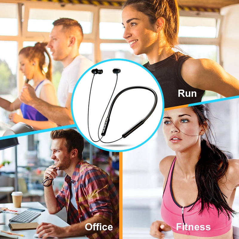 

Jellico Wireless Bluetooth-compatible 5.0 Sports Noise Reduction Earphones in Ear HD Stereo Headset IPX5 Waterproof Headphone