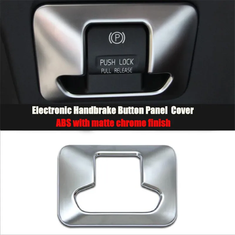 

Car Styling Headlight switch Electronic Handbrake Button Panel Decorative Cover Trim For Volvo XC60 V60 XC70 S60 S80 V40