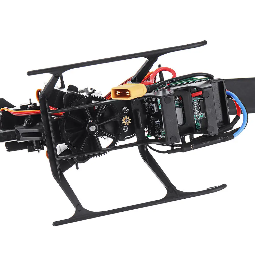 

WLtoys XK K130 RC Helicopter 2.4G 6CH Brushless 3D6G System Flybarless BNF Compatible with FUTABA S-FHSS Toys Gifts