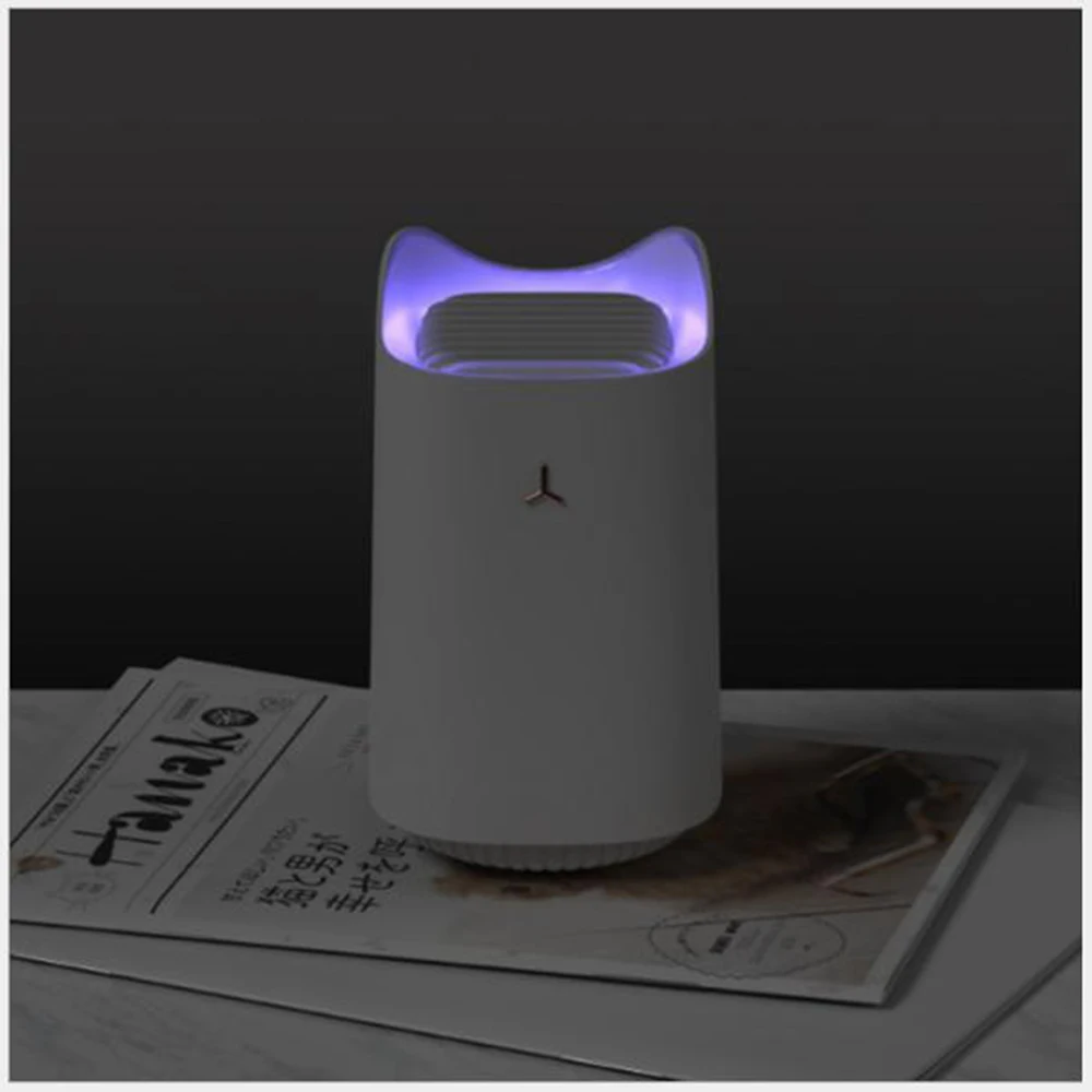 

Purple vortex Cookie Cat USB Mosquitoes killer Lamp Physical Silent Pest Repeller safe and comfortable Bug insect Pest killer