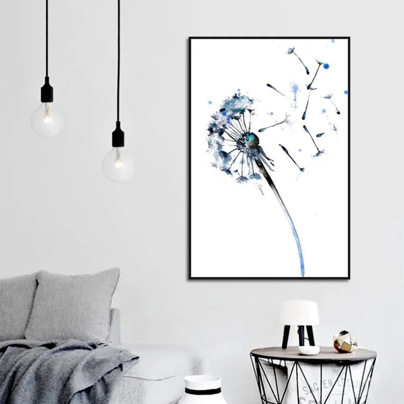 Скандинавский Простой Досуг Стиль Одуванчик художественная Живопись Домашнее