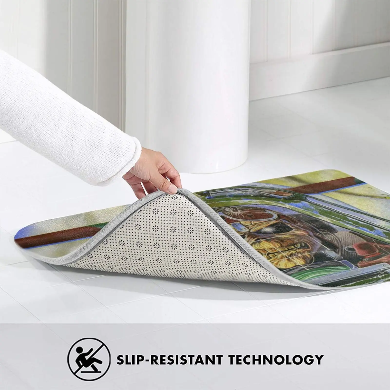 Высокий коврик из железа Aces ковер Противоскользящий для входной двери в спальню