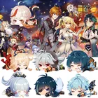 13 см Genshin Impact Xingqiu Chongyun Razor Kaeya Tree Cosplay из мультфильма из мягкого плюша игрушки куклы Подарки Детские аксессуары