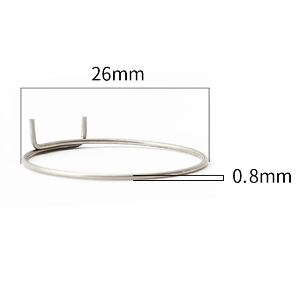 

2PCS Stainless Steel Mountain Bike Pawl Spring Replacement Road Bike Freehub Pawl Spring (Silver)