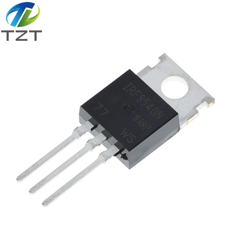 10 шт. IRF9540N IRF9540 P-канальный МОП-транзистор 23 а 100 в TO-220 | Электронные компоненты и