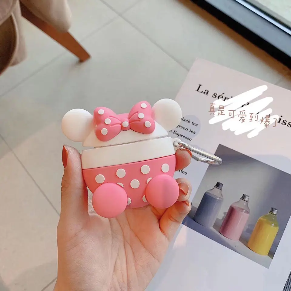 

Cartoon for Airpods 1 2 Case Silicone Cover for Airpods Pro Case Cute Earphone 3D Headphone Protective Cover Cases