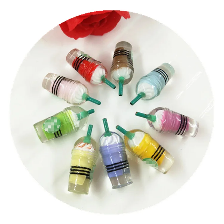 

DollHouse Furniture Toy Mini Model Miniature Food Play Drink Soda Bottle for Furniture Decoration Toys