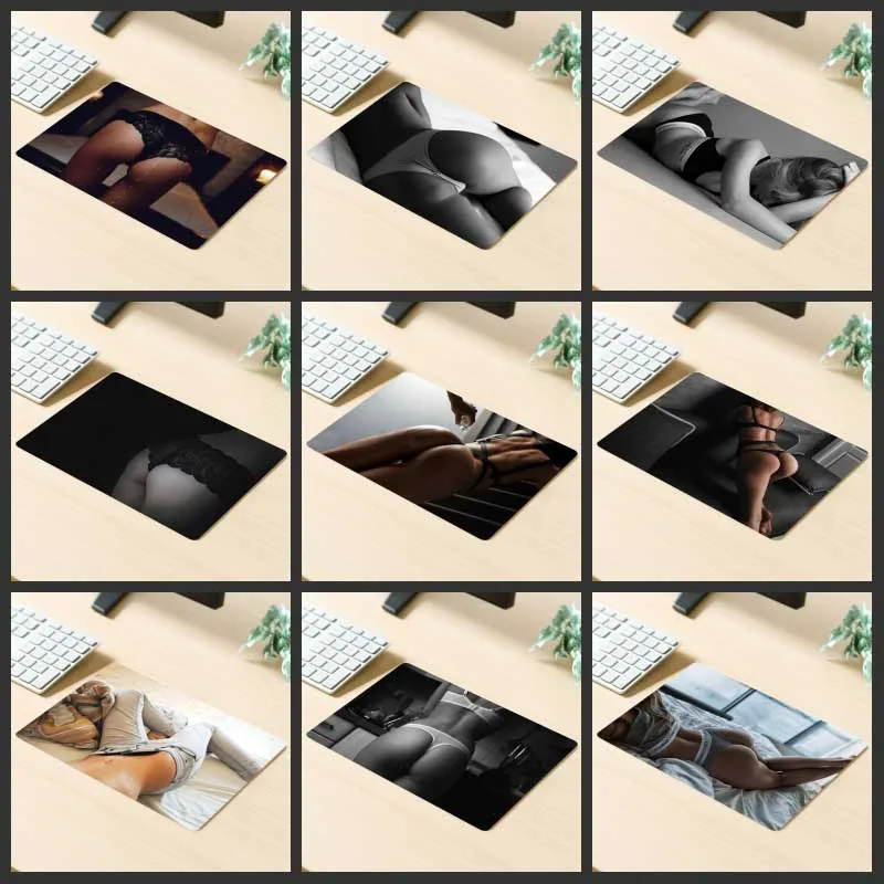 Коврик для мыши XGZ с резиновыми полосками и нескользящим покрытием игровой HD