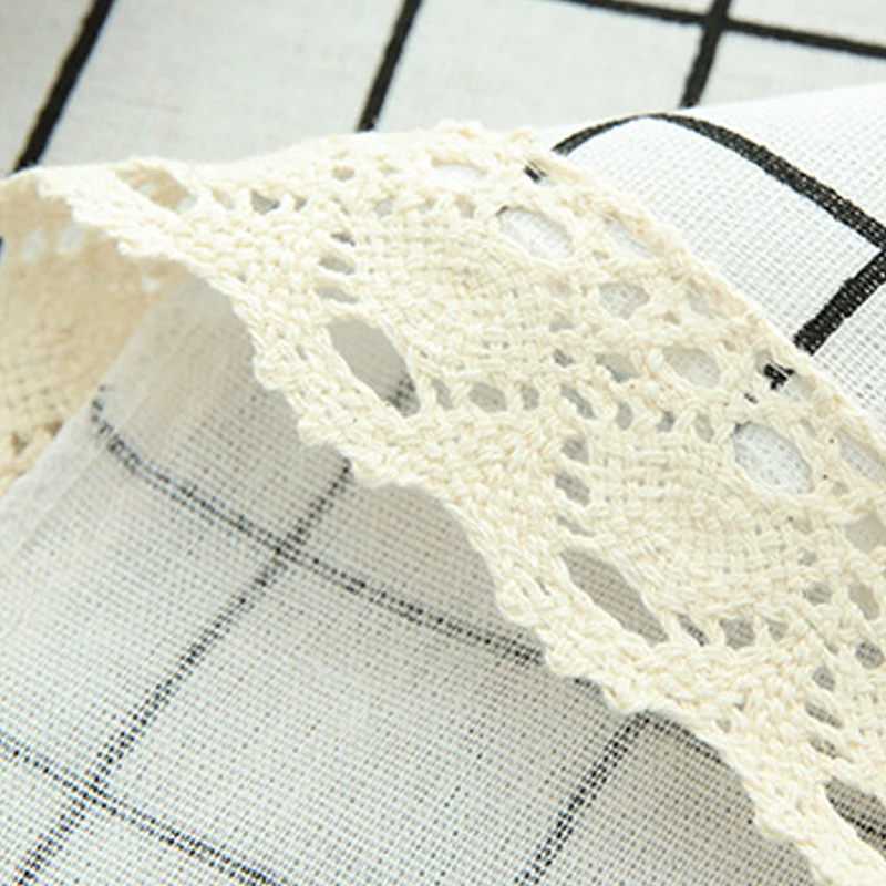 Простые скатерти из хлопка и льна в скандинавском стиле маленький