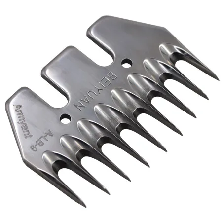 

BEIYUAN 9 Teeth Blade Sheep/Goats Shears Convex Comb Cutter Shearing Clipper Blade For Sheep Clipper Shears Scissors