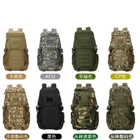 outdoor double shoulder camouflage bag tactical sports bag large capacity mens and womens backpack