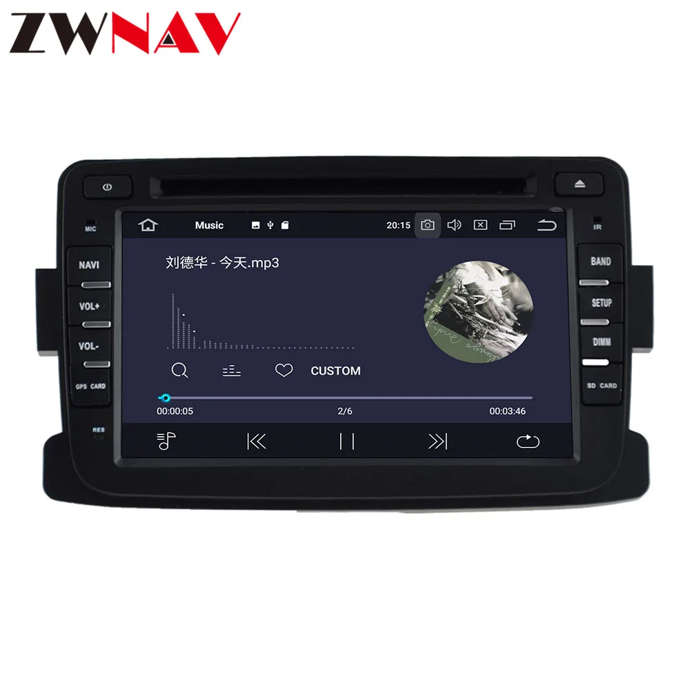 DSP 2 + 16 Android 9 0 автомобильный стерео DVD-плеер GPS для Dacia Sandero Duster Renault Captur Lada Xray Logan