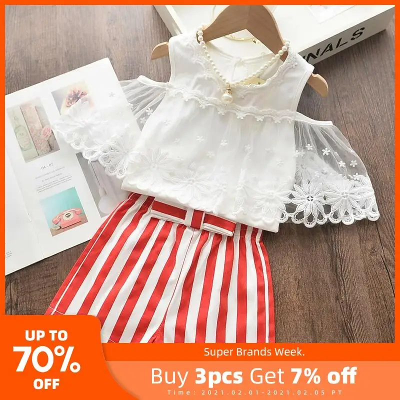 Bear Leader/комплект для девочек коллекция 2021 года комплекты одежды детей топ с лямкой