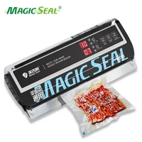 magic seal ms175 vacuum sealer machine wet vacuum sealer packaging machine professional food plastic bag sealer