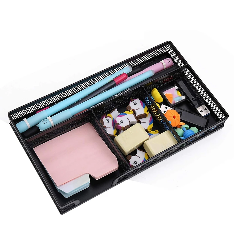 Настольный органайзер ящик для офиса БРОШЮРОВЩИК 4 уровневая сетка финишер