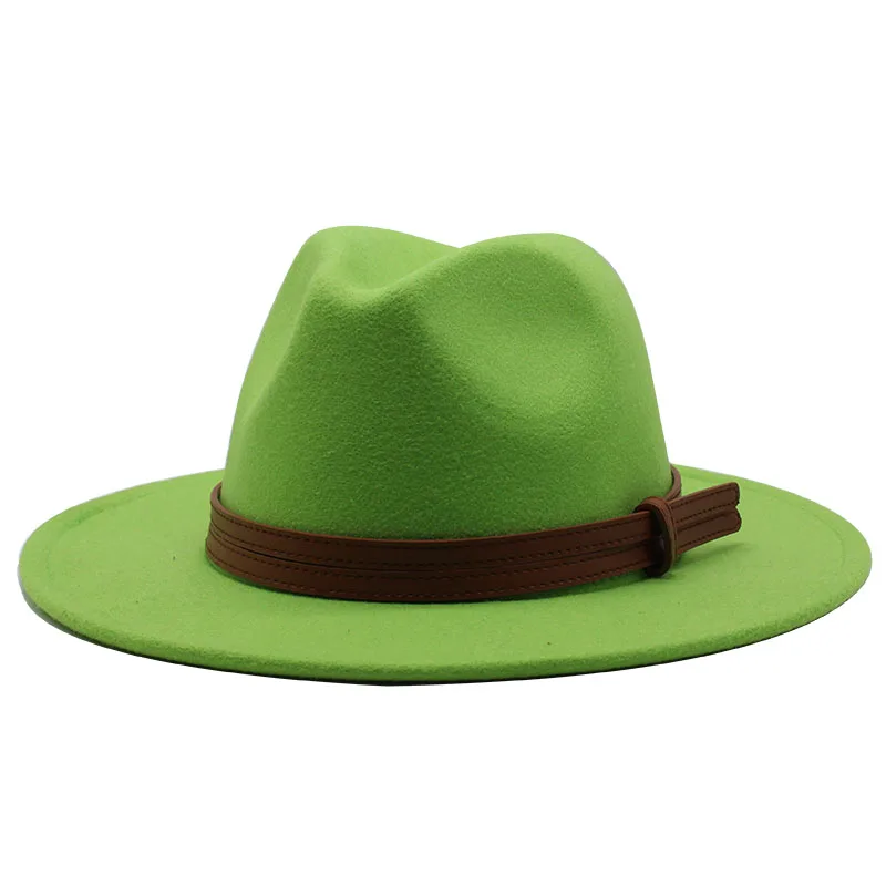 Мужская шерстяная шляпа трилби Seioum вечерняя фетровая с широкими полями для зимы